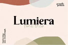 Lumiera Font Duo