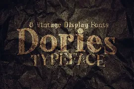 Dories - Display Font