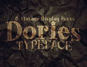 Dories - Display Font