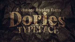 Dories - Display Font