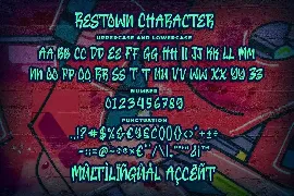 Restown - Urban Style Font