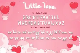 Little love - Lovely Font