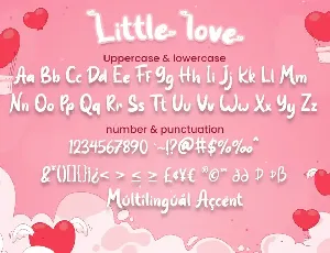 Little love - Lovely Font