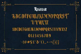 American Label font