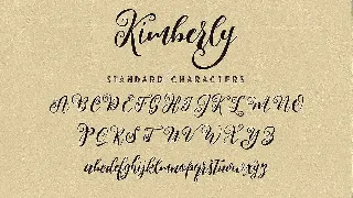 Kimberly Script Font