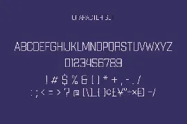 Skitsy Industrial Display Font