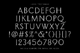 Trabuline font