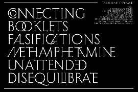 Trabuline font