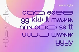 Versatylo Rounded - Logo Font