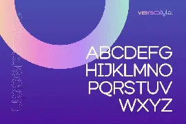 Versatylo Rounded - Logo Font