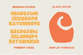 Black Rover font