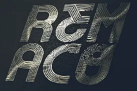 Remaco - Display Font