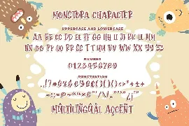 Monstora Cute & Playful Font