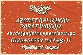 Bigroads Script font