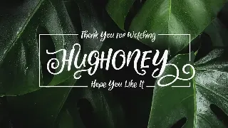 Hughoney font