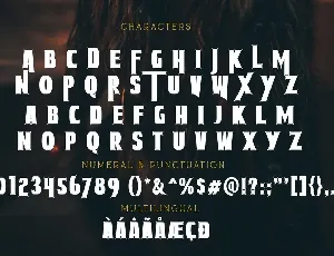 Devil Hunter Esport Logo Font