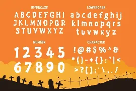 Mystery Day - Spooky Font