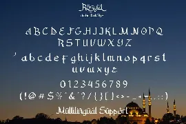 Rosyid font