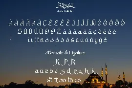 Rosyid font