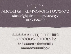 Caligna font