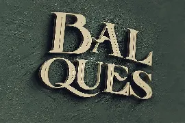 Balques Typeface font