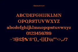 Raktor Serif Display Font