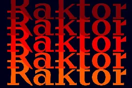 Raktor Serif Display Font