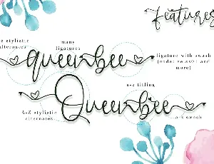 queenbee font