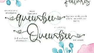 queenbee font