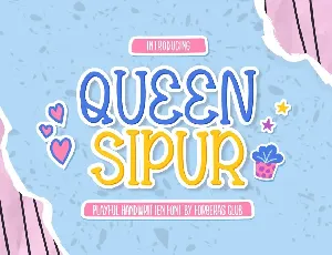 Queen Sipur font