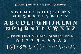 Ocean - Display Font