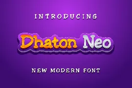 Dhaton Neo Font