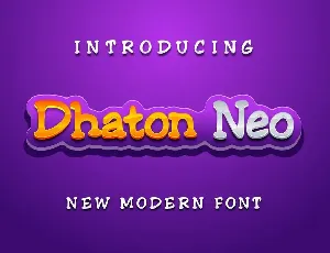 Dhaton Neo Font