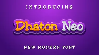 Dhaton Neo Font