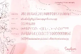 Saphire-Elegant Handwritten Font