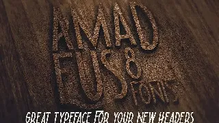 Amadeus - Display Font