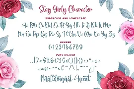 Stay Girly a Beauty Script Font