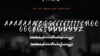 Khattab Brush Font | Font Duo