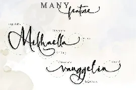 Mikhaella font