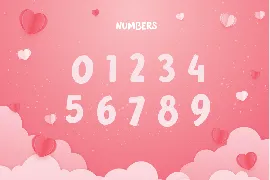 Beloved - Cute Lovely Valentine k-pop unique font