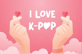 Beloved - Cute Lovely Valentine k-pop unique font