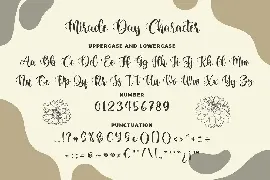 Miracle Day - Modern Calligraphy Font