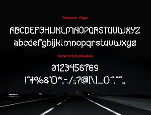 Shocker - The Futuristic Sports Font