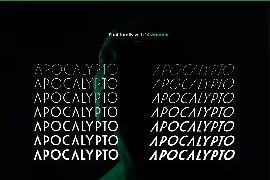 Apocalypto Display Typeface font