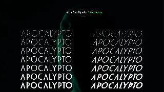 Apocalypto Display Typeface font