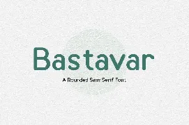 Bastavar - Modern Advertisement Font