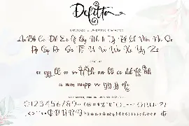 Defitta font