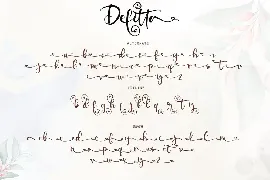 Defitta font