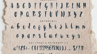 Summeria Handbrush Script Font