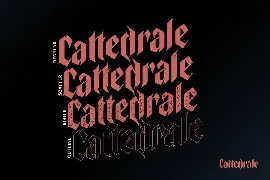 Cattedrale - Gothic Blackletter font